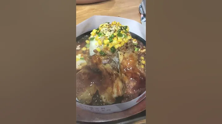 Chicken BBQ sauce with corn and egg😜(lets eat lunch) - DayDayNews