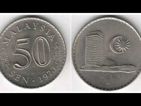 MALAYSIA 1973 50 SEN COIN VALUE