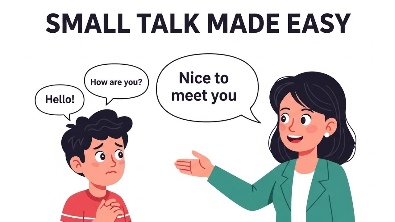 Small Words, Big Progress | English Small Talk for Daily Life
