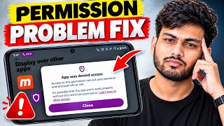 How to Fix App Was Denied Access on Android | Allow Restricted Settings | SMS Permission Fix