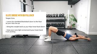 Glute Bridge with DB Pullover