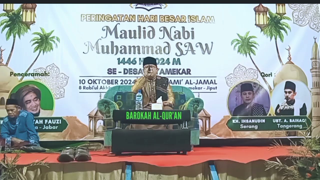 TERBARU 2024!!!QORI MUDA DARI SERANG UST.IHSANUDIN ACARA PHBI MAULID NABI MUHAMMAD SAW DI JAYA MEKAR