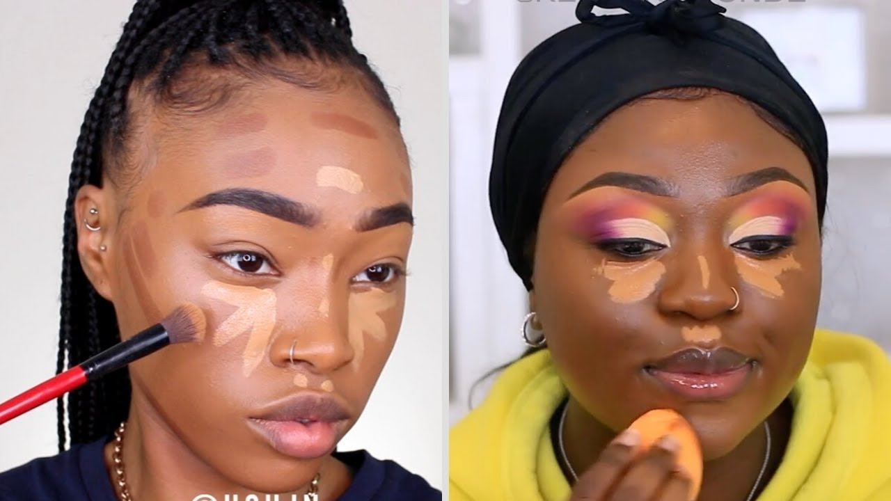 Brown Skin Makeup Tutorial Compilation 👩🏽🌹 #13 - YouTube
