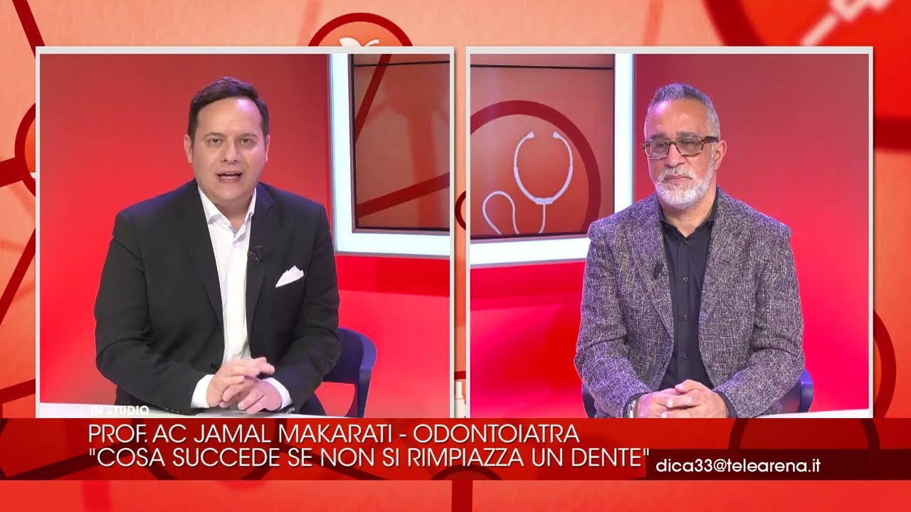 Cosa succede se non rimpiazzi un dente mancante? - Prof. Makarati a Dica33 - Telearena