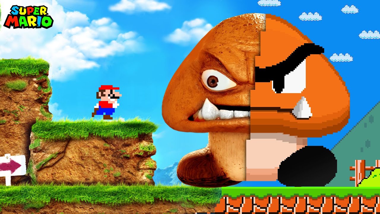 When Everywhere Mario Goes, The World Gets REALISITC