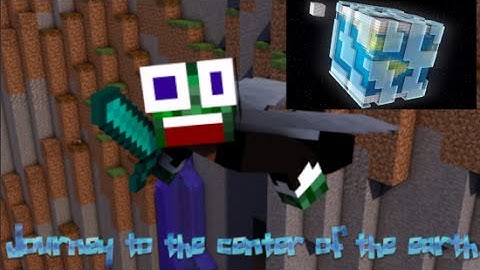BEST MAP EVER?! ▐  JOURNEY TO THE CENTER OF PLANET MINECRAFT!!▐ Terra Swoop Force Custom Map!!