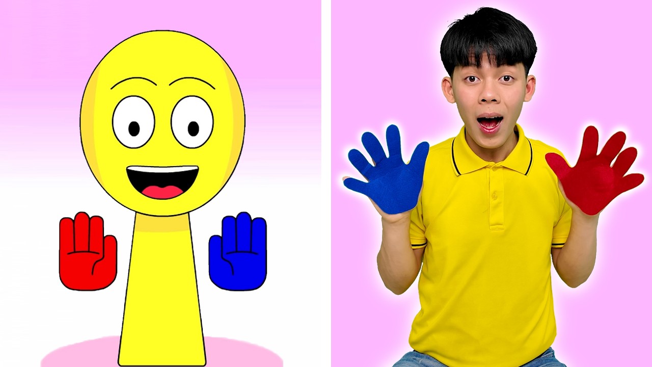 OC ALL Sprunki Phases Incredibox in real life. ❤️ #incredibox #sprunkioc