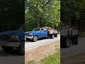 we haul more then just scooters #homestead #firewood #split #chainsawman #logsplitter