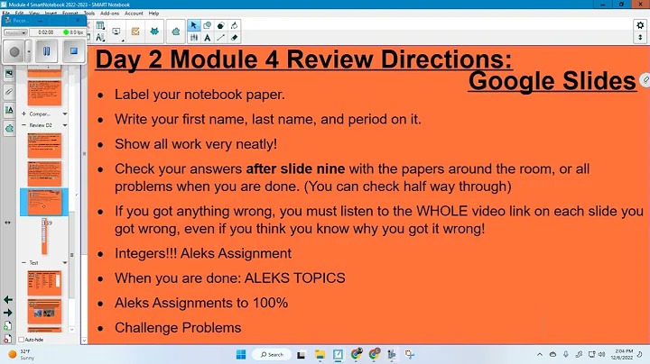 D2 Module 4 Review