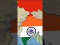 What If India, China &amp; Russia Became One Country? 🤯🔥 #youtubeshorts #india #china #russia #world