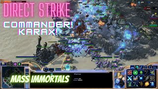 Starcraft 2 Direct Strike Commander Karax: Mass Immortals