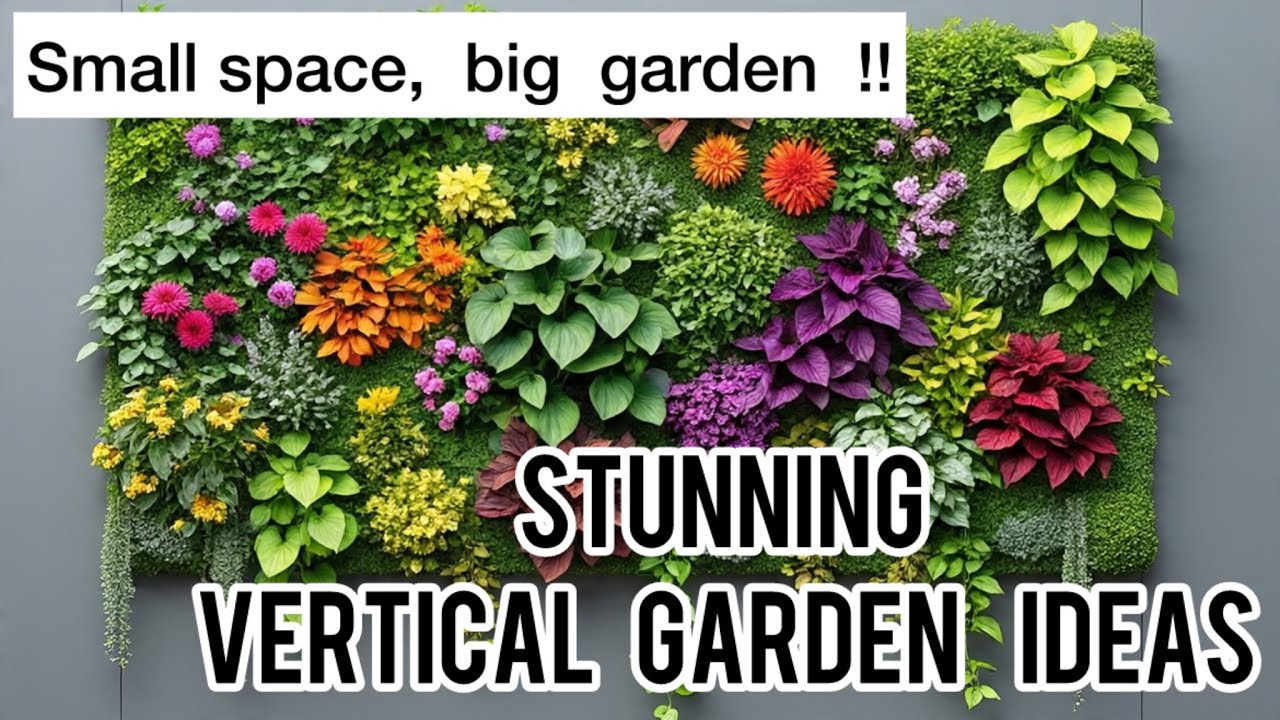 STUNNING VERTICAL GARDEN IDEAS FOR EVERY HOME | GARDEN IN NO SPACE