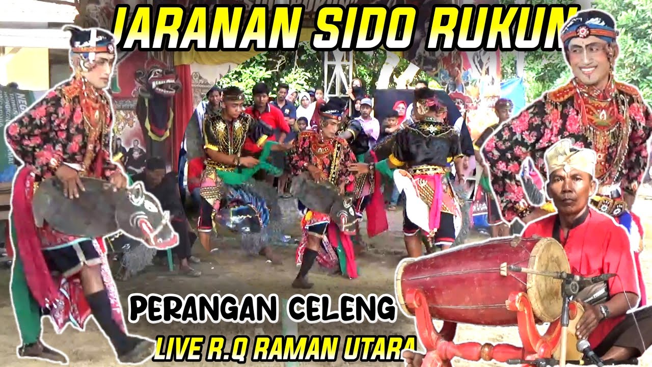 PERANGAN EYANG CELENG VS 4 JATHIL JARANAN PEGON 