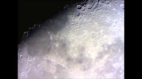 Moon, Meade StarNavigator 102mm GoTo Telescope
