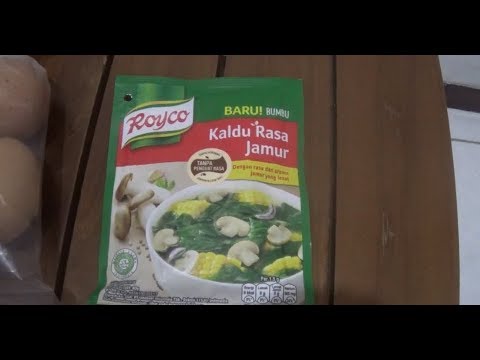 Nyobain masak yang Terbaru dari Royco Kaldu Rasa Jamur (Harga Rp5.000 kemasan besar, Enaak Sekali)