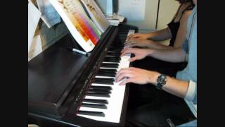 Piano Duet ~ Passacaglia by Handel-Halvorsen chords