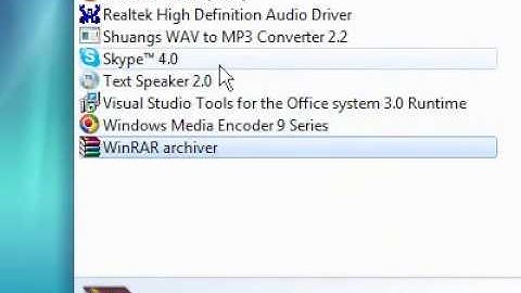 How to uninstall a program in Windows 7