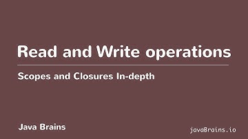 Scopes and Closures In-depth 07 - Read and Write operations