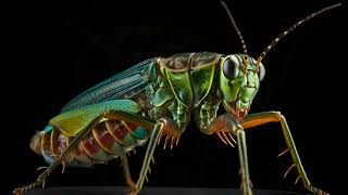 Insects AI Portraits | 4K, 60fps slideshow (no sound)