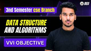 Data Structure and Algorithms VVI Objective Questions | 3rd Semester CSE Branch | BEU