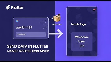 Send Data Between Screens in Flutter | Named Routes & Navigation Explained