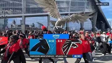 NFL on CBS intro | CAR@ATL | 1/5/2025