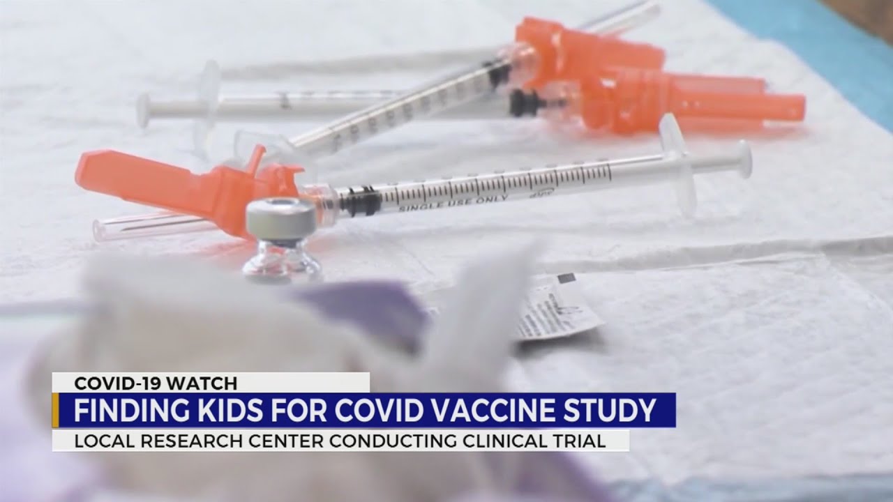 Finding kids for COVID vaccine study