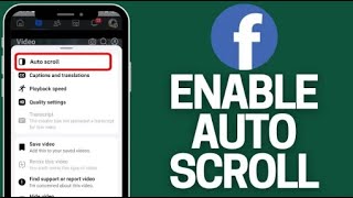 How to Enable Auto Scroll on Facebook (2025) | Facebook Auto Scroll