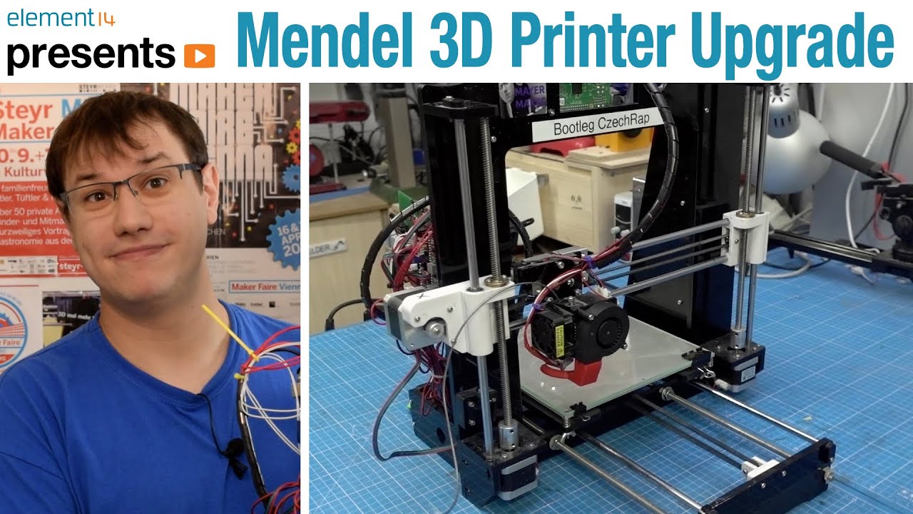Mendel 3dprinter Upgrade And Maintenance Youtube