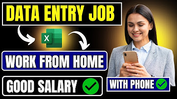 🔴 Part Time Data Entry Job 2026 | Work From Home | 12th Pass Can Apply | Hiring Now🔥