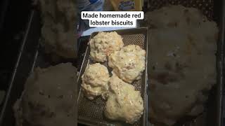 Made homemade red lobster biscuits