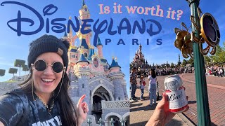 Disneyland Paris 1st Time Tour | Drinks, Dining, & Disney Dreams Fireworks!