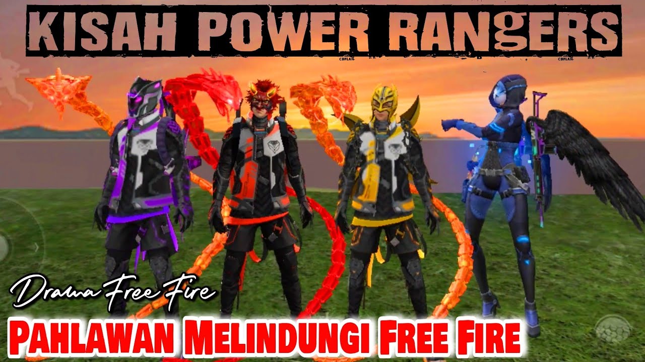 Drama Free Fire - Kisah Power Rangers Versi Evo Cobra!! Pahlawan ...