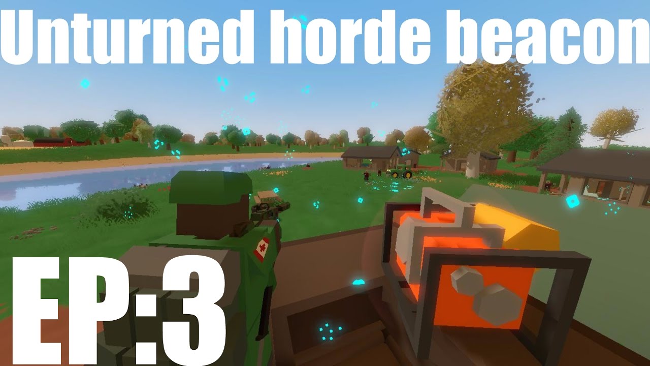 Unturned horde beacon defense 3 YouTube