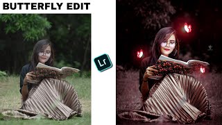 PicsArt Creative Butterfly Photo Editing || Lightroom Photo Editing - Ghaus Editz screenshot 2