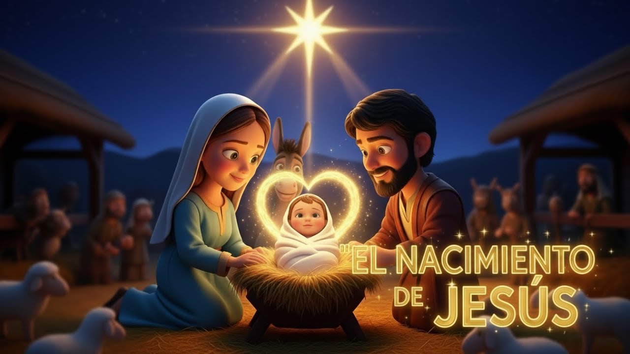 Иисус родился! | Анимационная рождественская история (в стиле Pixar)