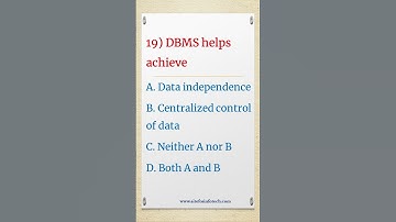 DBMS MCQ Questions Part 4 #mcq #mcqquestions #technology #dbms  #mcqs #ytshorts #shorts