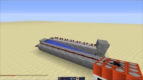 Minecraft how to make a simple TNT cannon! 1.8