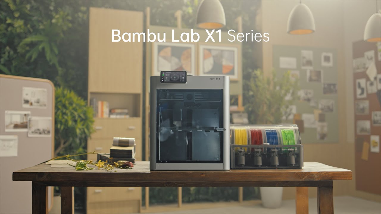 Bambu Lab X1 Series, Introduction, CoreXY, AI-Powered, 16 Colors