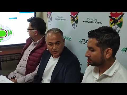 Conferencia de Prensa: Venta de Entradas Bolivia vs Argentina