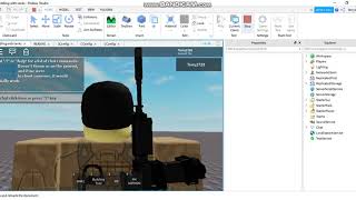 Roblox Studio How To Acquire The Vanguard Weapon System Gunkit In Your Game Part 4 Youtube - roblox vanguard guns