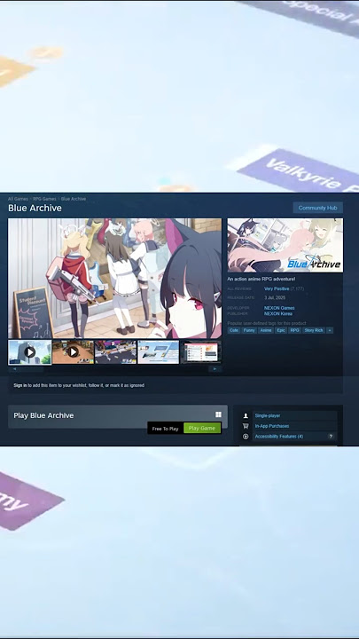 Blue Archive versi PC Akhirnya Rilis di Steam, mantap coy awkwkwk
