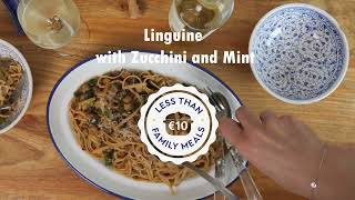 Linguine With Zucchini And Mint