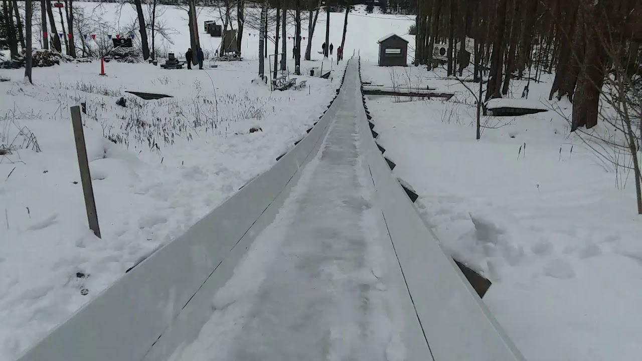 World TOBOGGAN Championship Test Passes CAMDEN SNOW BOWL 2019 TEAM