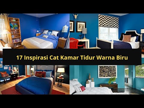 Video: Kamar Tidur Biru (76 Foto): Desain Interior Dengan Warna Biru Tua, Putih-biru, Biru-emas Dan Biru Muda, Makna Warna