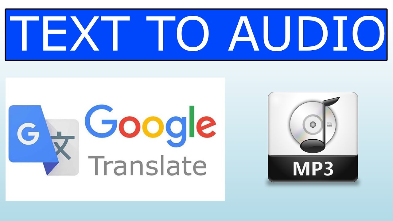 text to speech google mp3