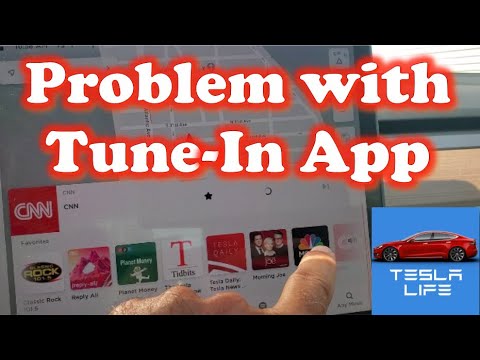 Problem with Tesla's updated Tune-In App - Can't Change Between Favorite Stations Anymore