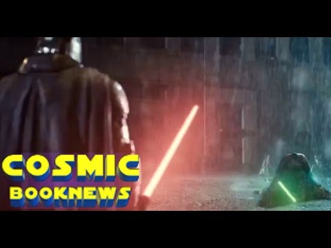 Zack Snyder Justice League Star Wars Trailer: Dark Side Knight Vs. Super Jedi