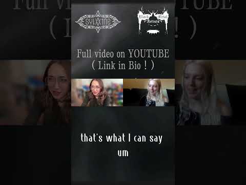 Interview Sylvaine #undergroundmetal