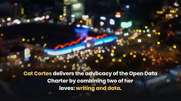 Cat Cortes:  Open Data, Ethics & the Public Good